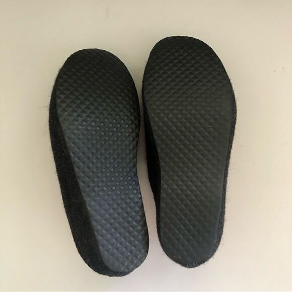 Lindenbaum wool slip on mules with wedge heel felted hearts size 37 - Picture 7 of 9